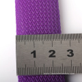 Purple pet braided sleeving for cable